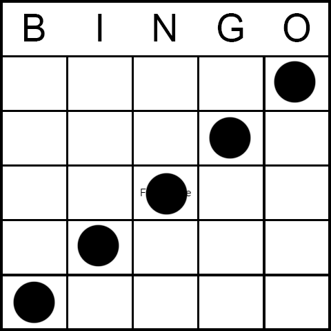 Bingo Diagonal