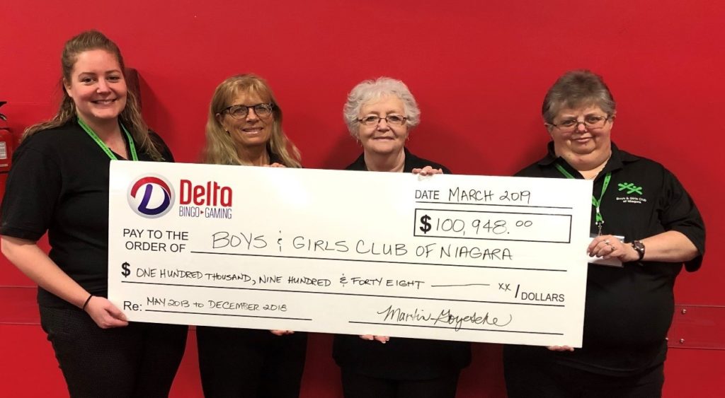BOYS AND GIRLS CLUB RECEIVES $100,000