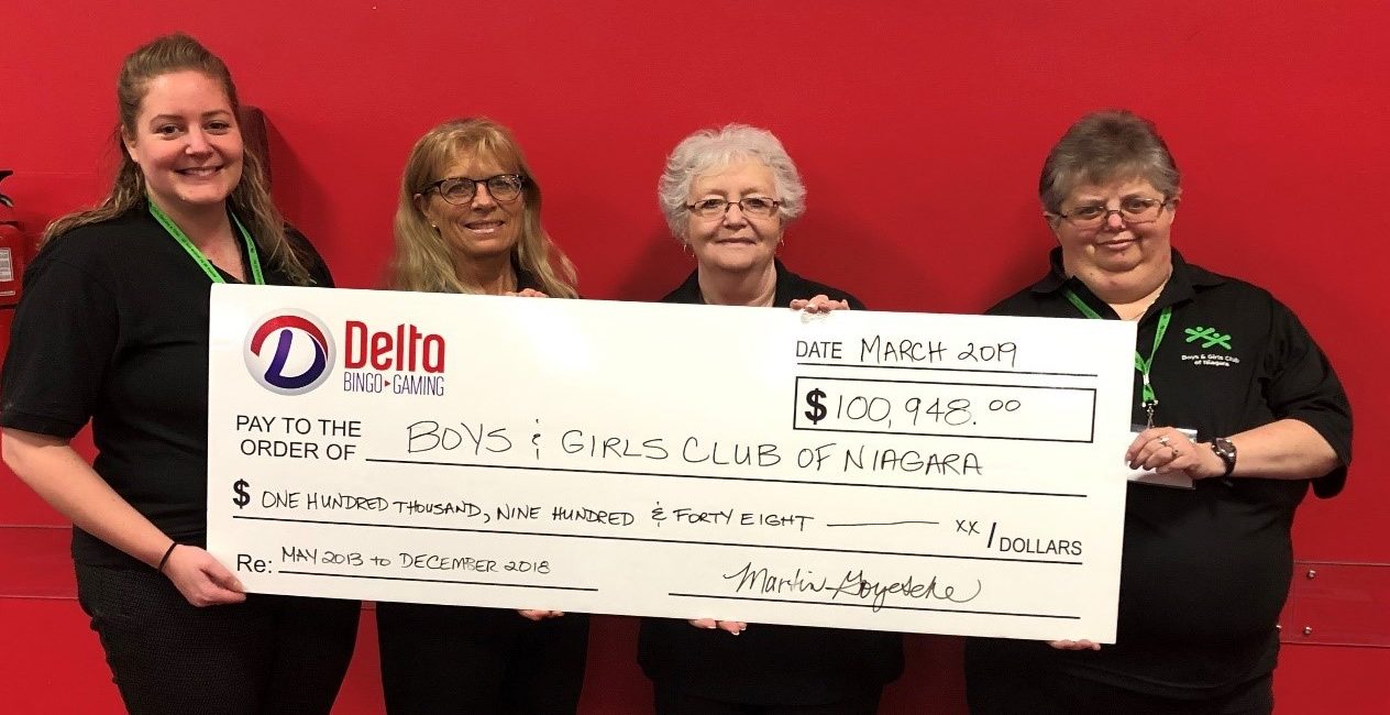 BOYS AND GIRLS CLUB RECEIVES $100,000