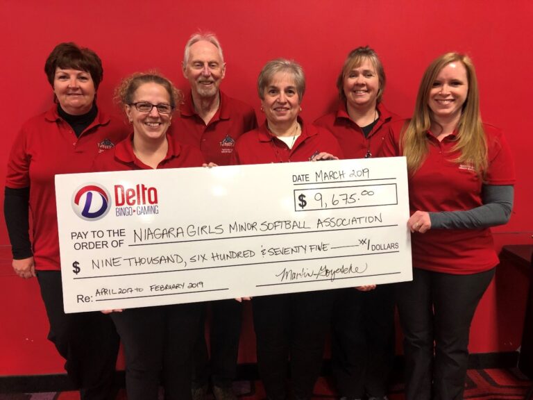 DELTA BINGO SUPPORTS NIAGARA GIRLS SOFTBALL ASSOCIATION