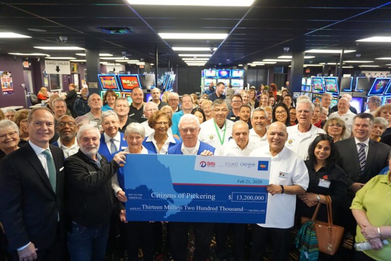 Delta Pickering Celebrates $13.2 Million Milestone for Charitable Gaming